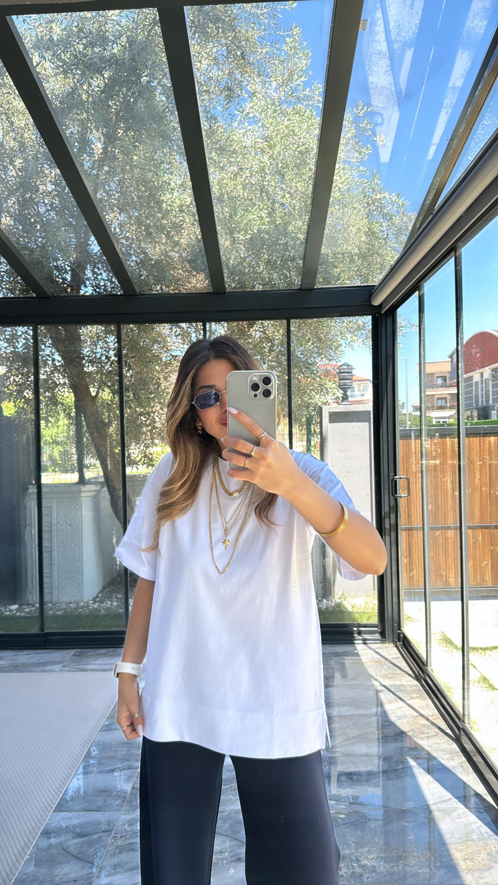 Beyaz Gss Tshirt