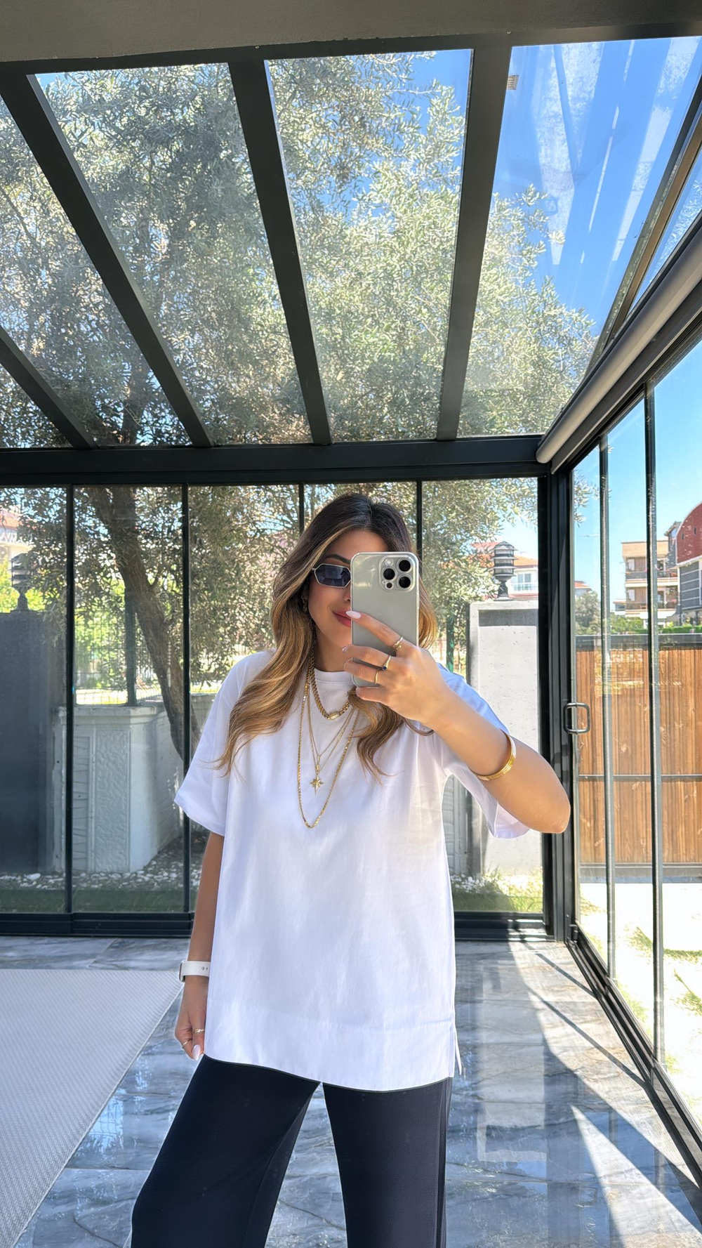Beyaz Gss Tshirt