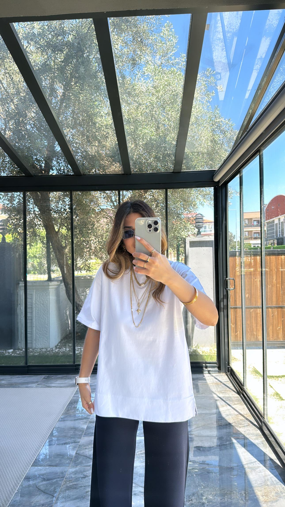 Beyaz Gss Tshirt