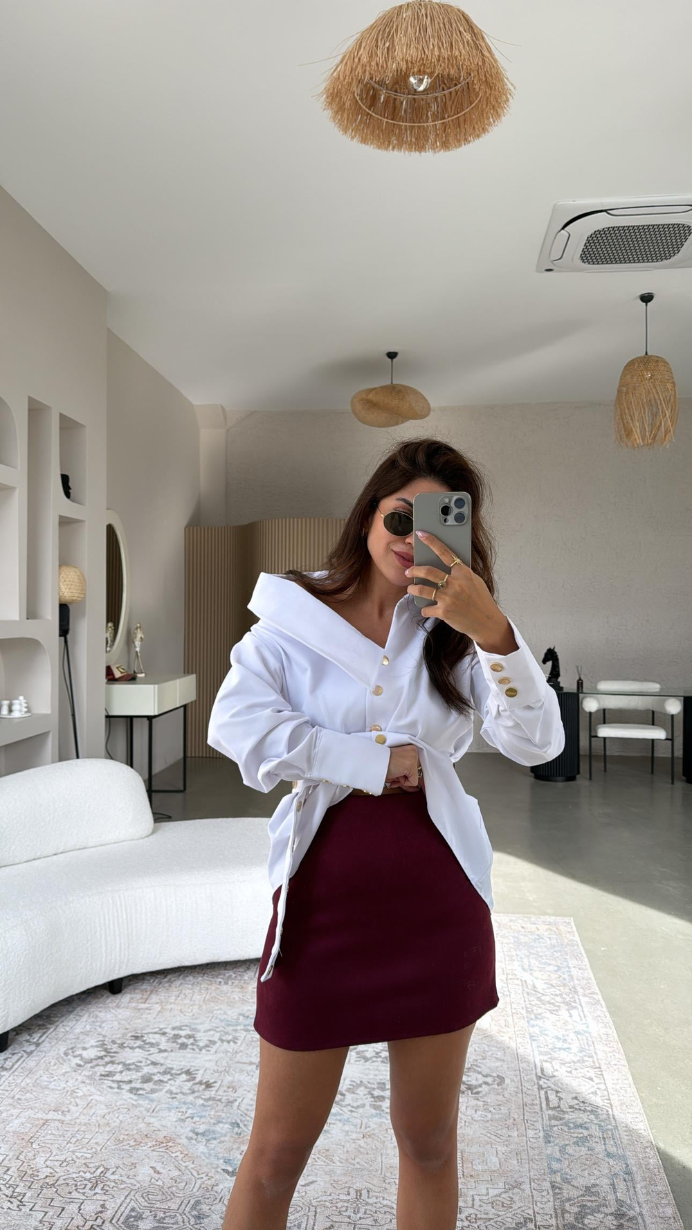 Bordo Mini Nubuk Etek