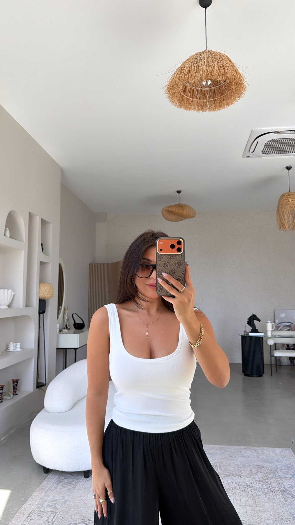 Ekru Globlu Bra Free Fitilli Pamuklu Dlv Atlet
