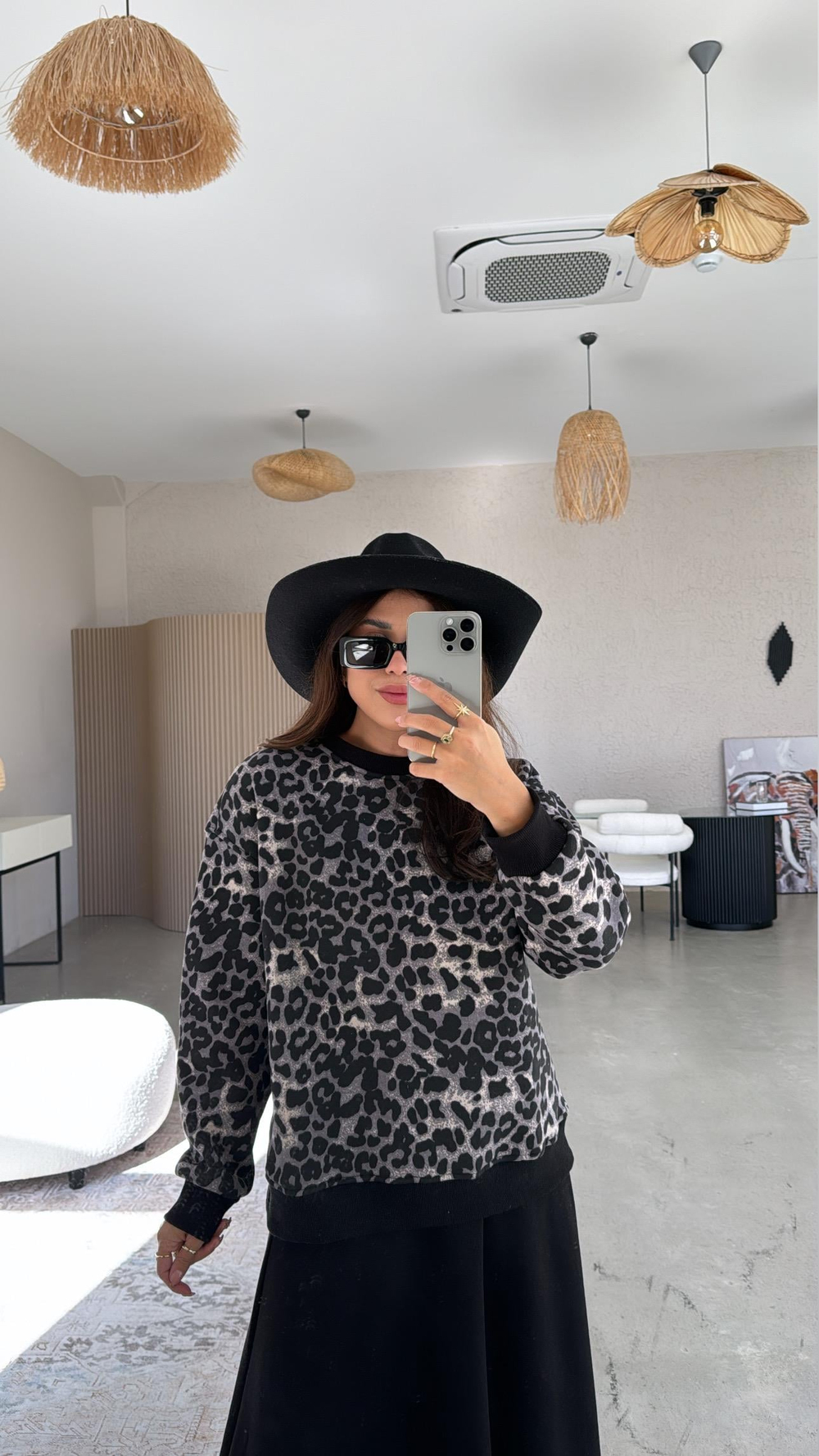 Grili Leopar Sweatshirt