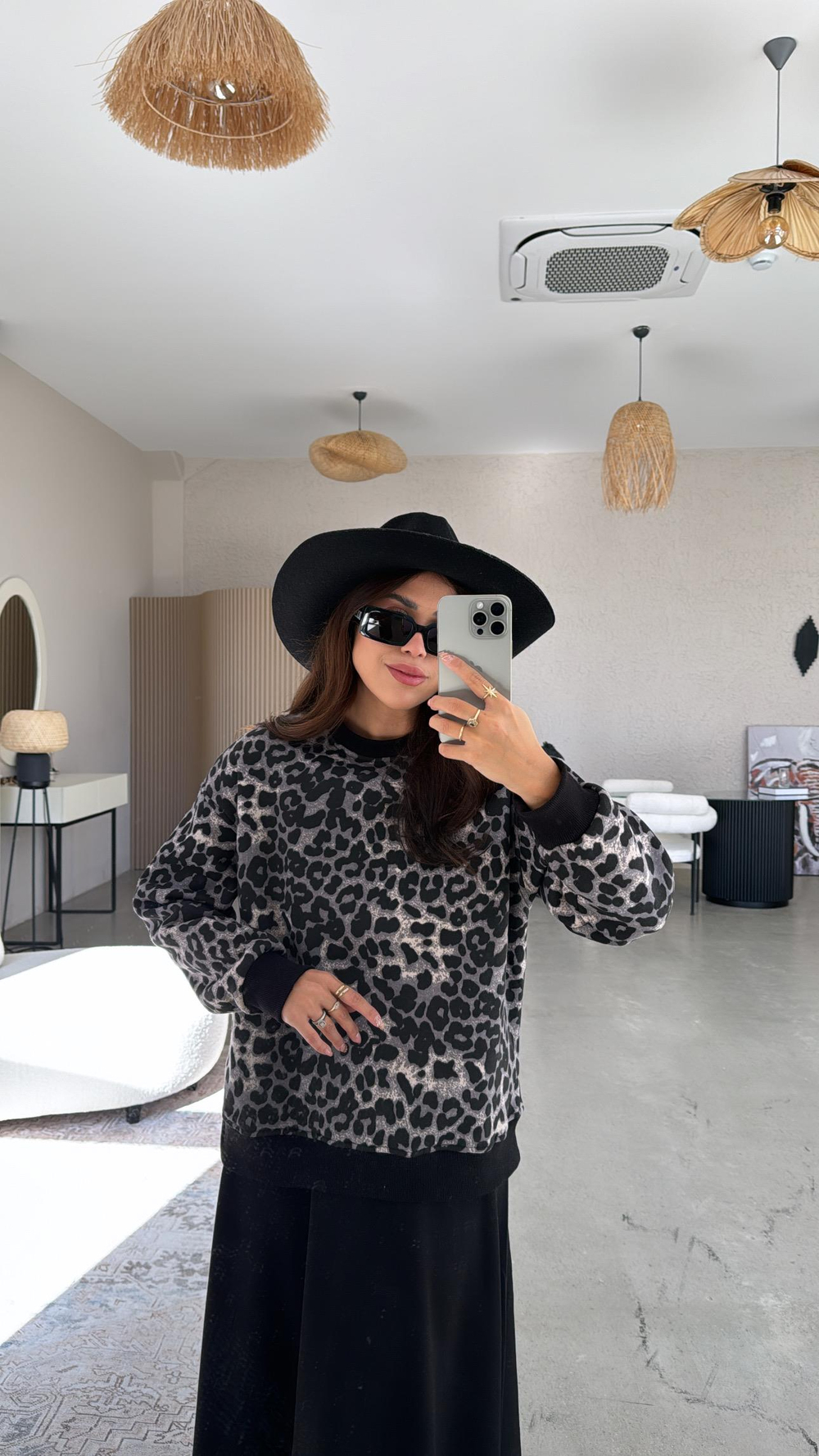 Grili Leopar Sweatshirt