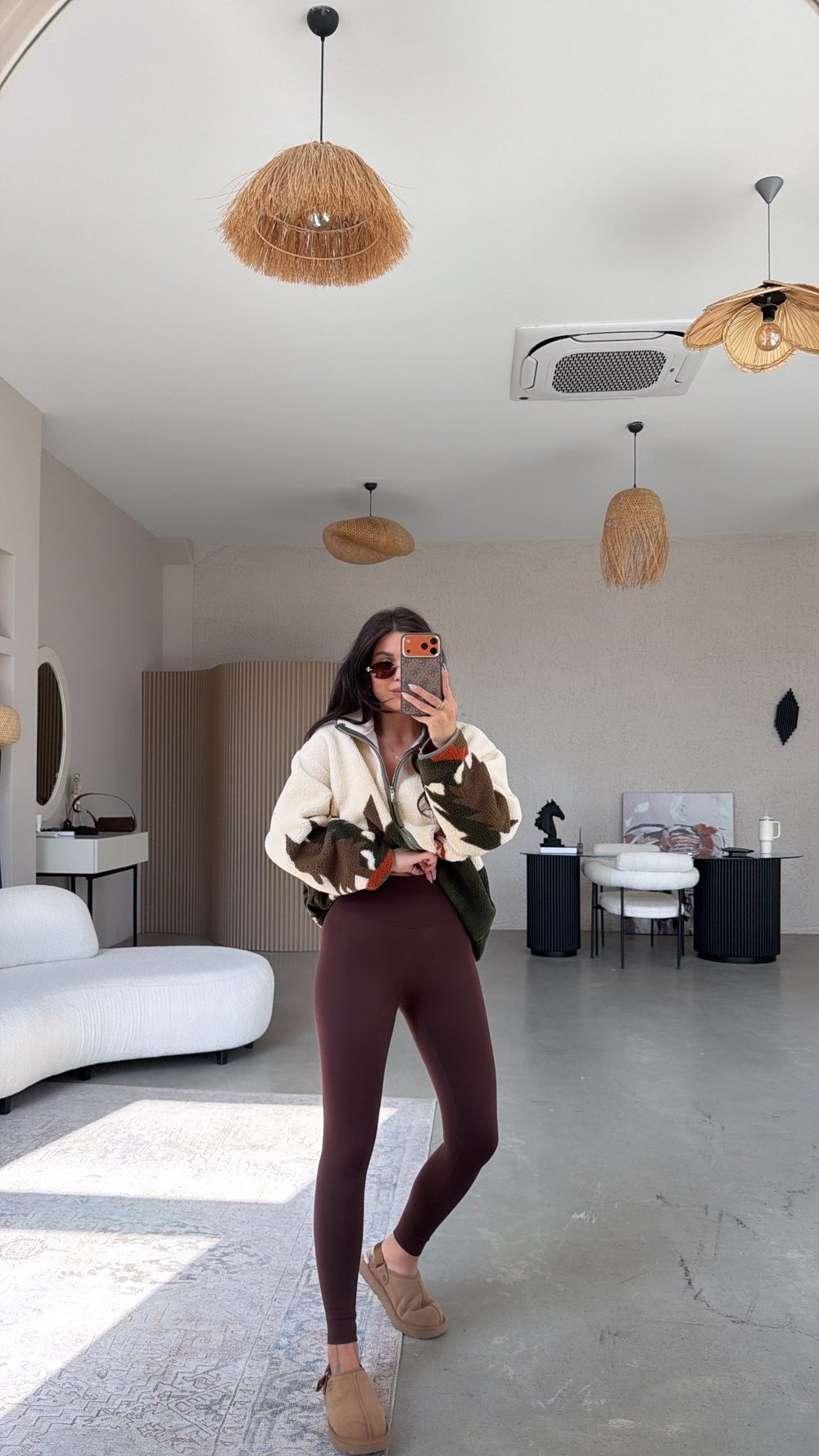 Kahverengi Oys Basic Tayt