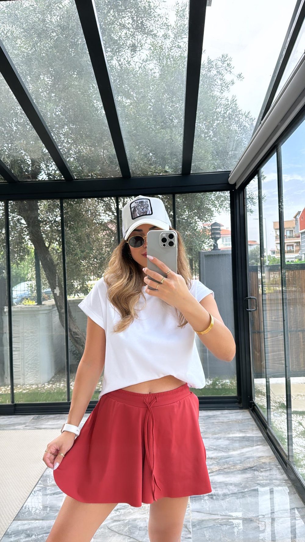 Kiremit Tenis Şort