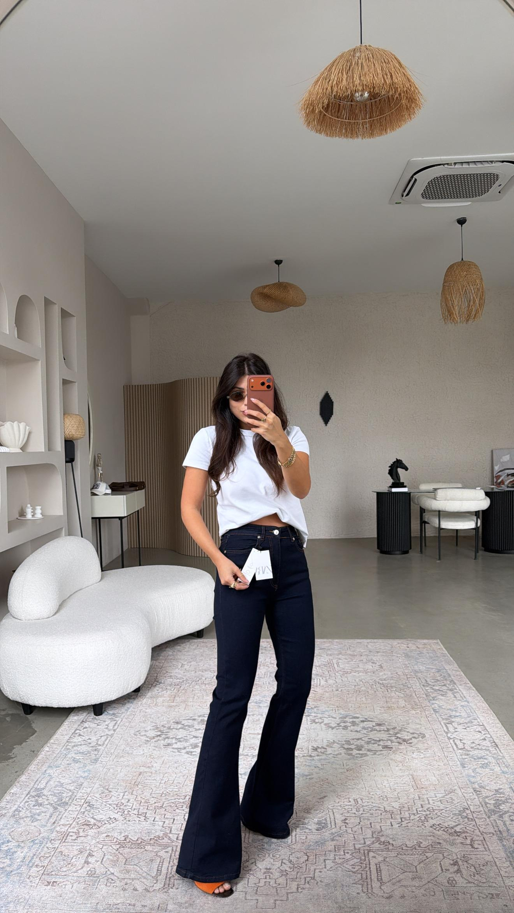 Lacivert İspanyol ZR Jean