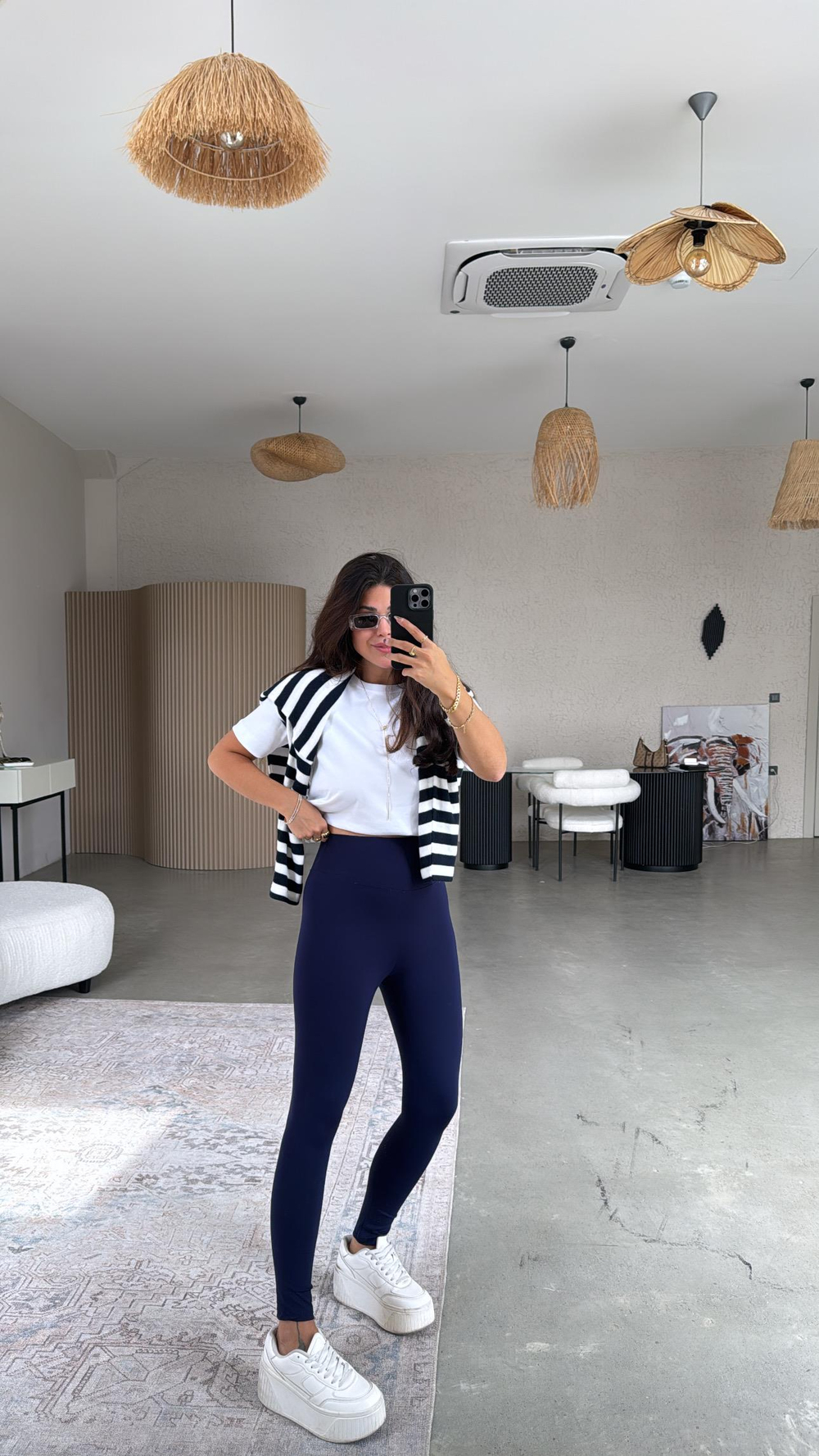 Lacivert Oys Basic Tayt