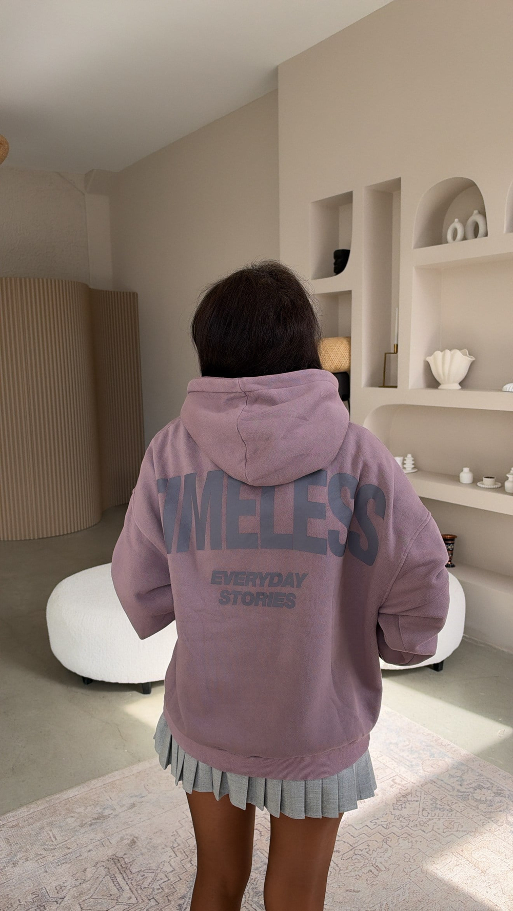 Lila Timeless Orijinal Sweatshirt