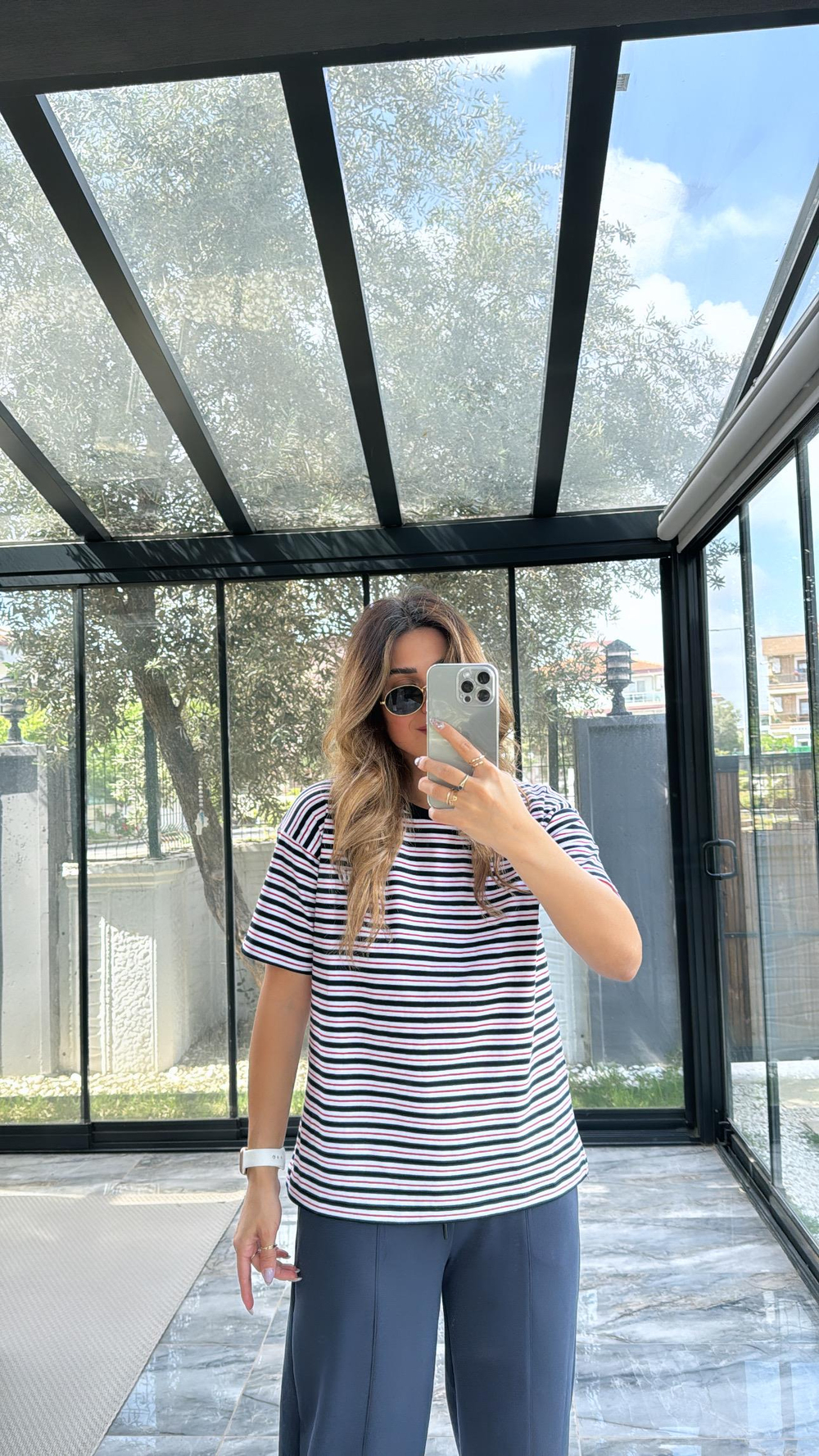 Orjinal Çizgili Tshirt