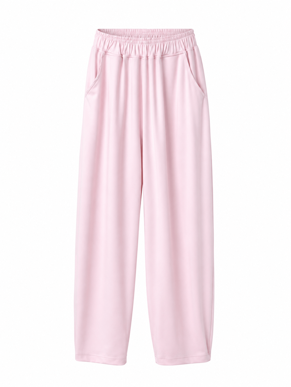 Pembe Paça Tutturma Baggy Eşofman