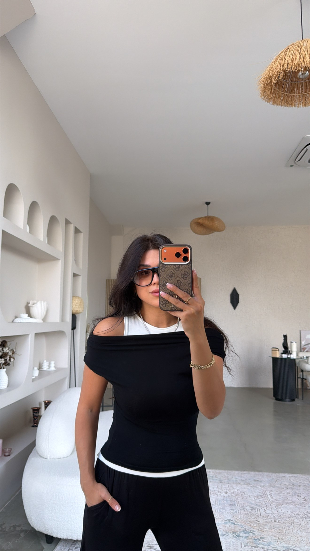 Siyah Atletli ZR Model Bluz