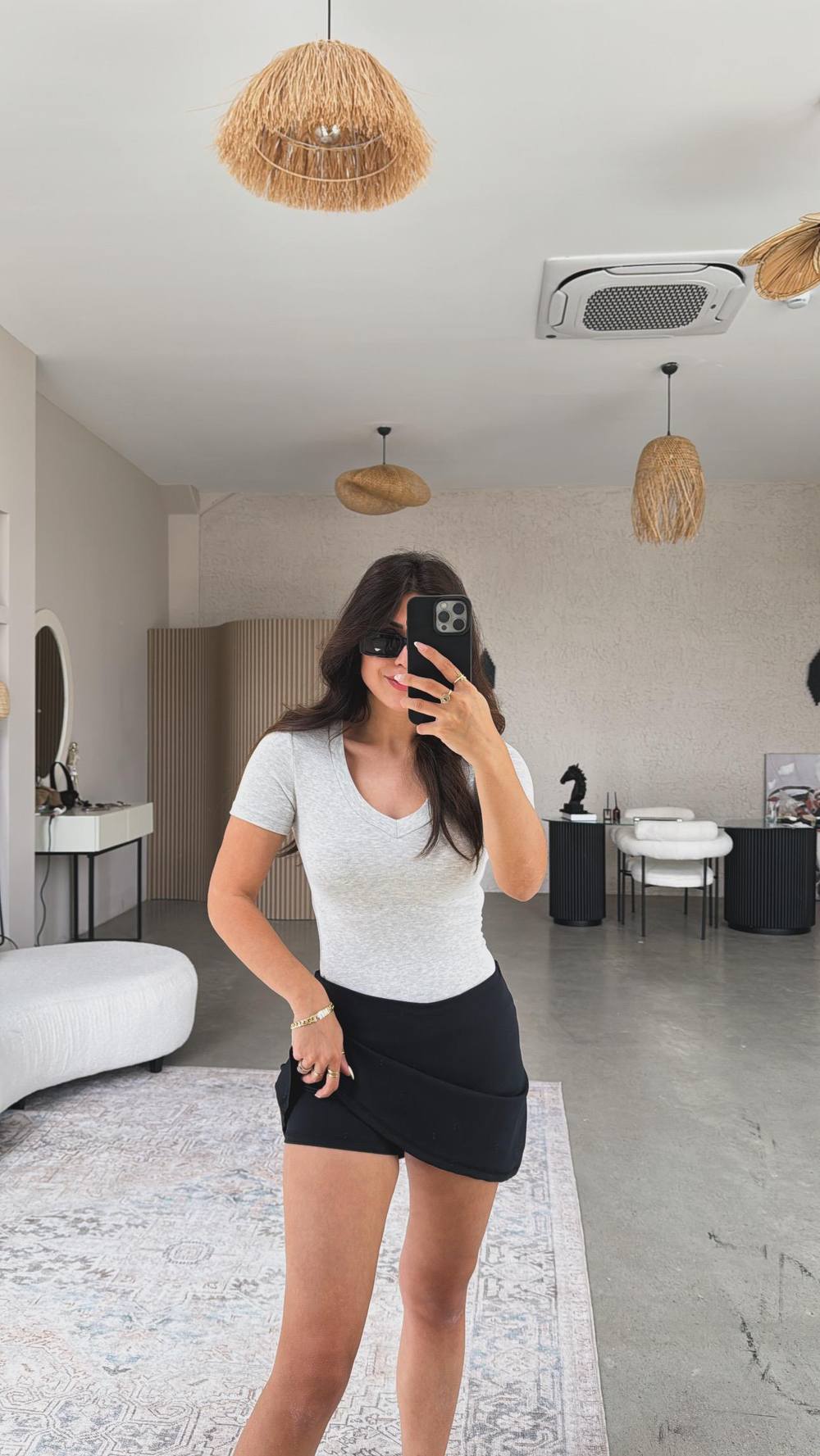 Siyah Basic Şort Etek