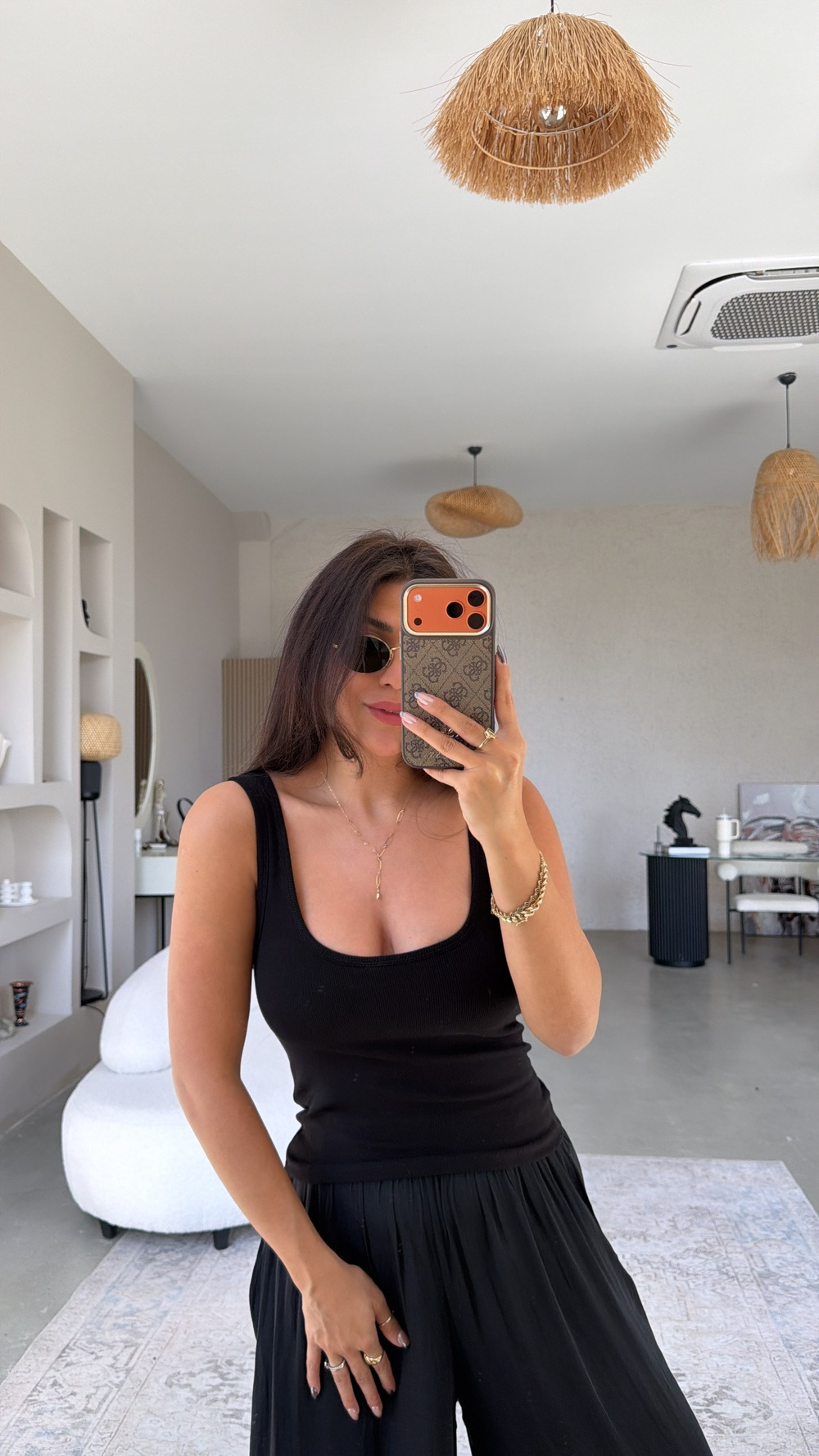 Siyah Globlu Bra Free Fitilli Pamuklu Dlv Atlet