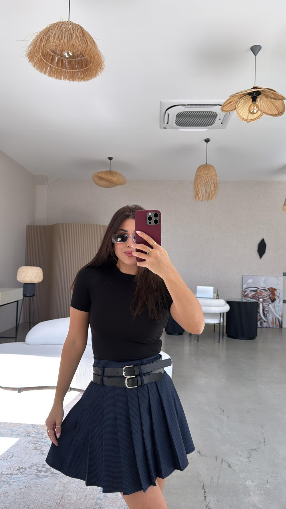 Siyah Kısa Kollu Oys Basic