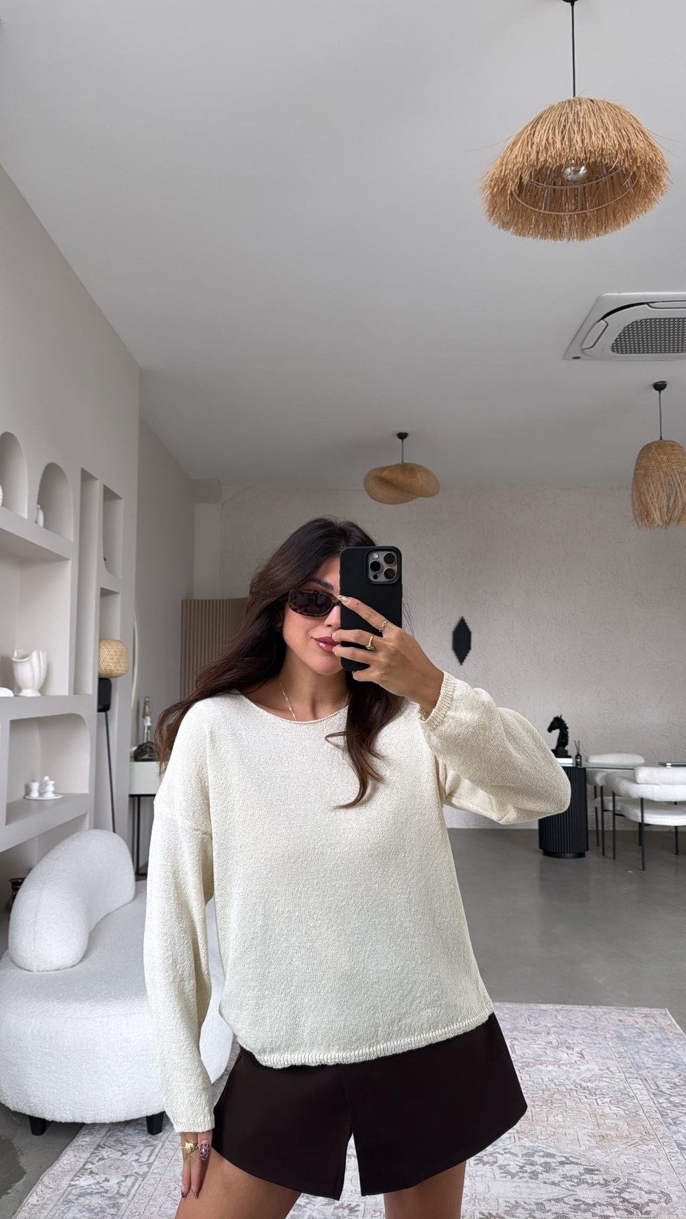 Vanilya Baharlık Basic Triko