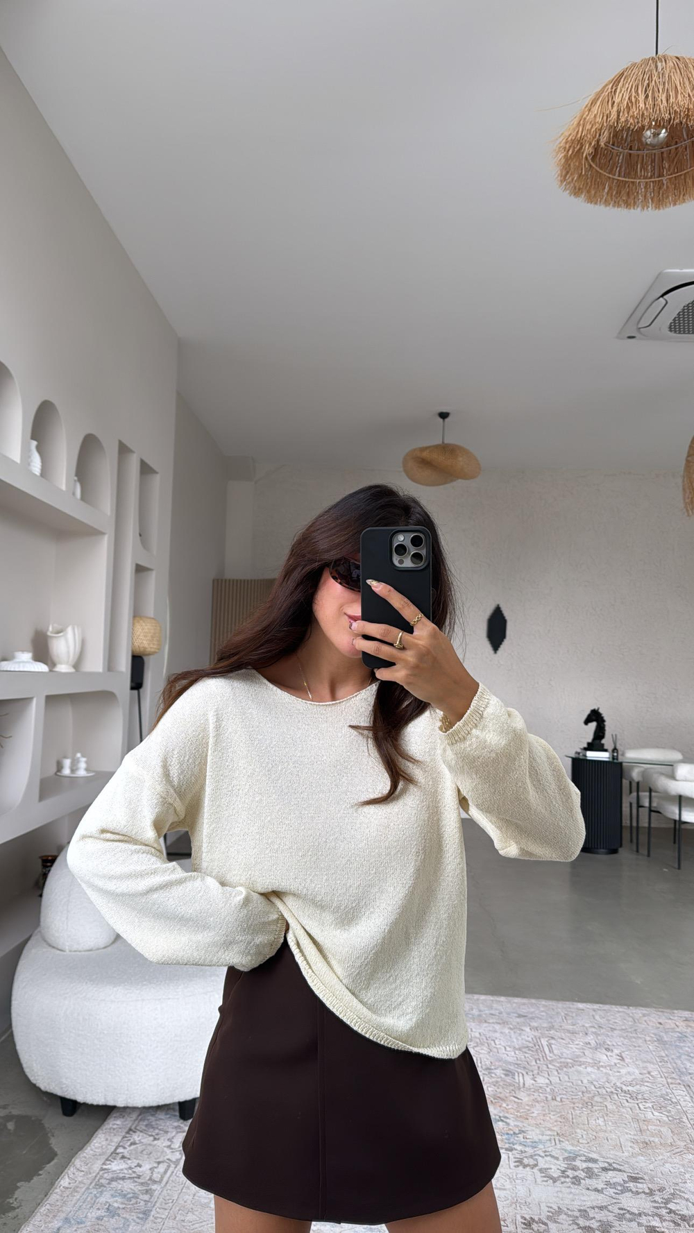 Vanilya Baharlık Basic Triko