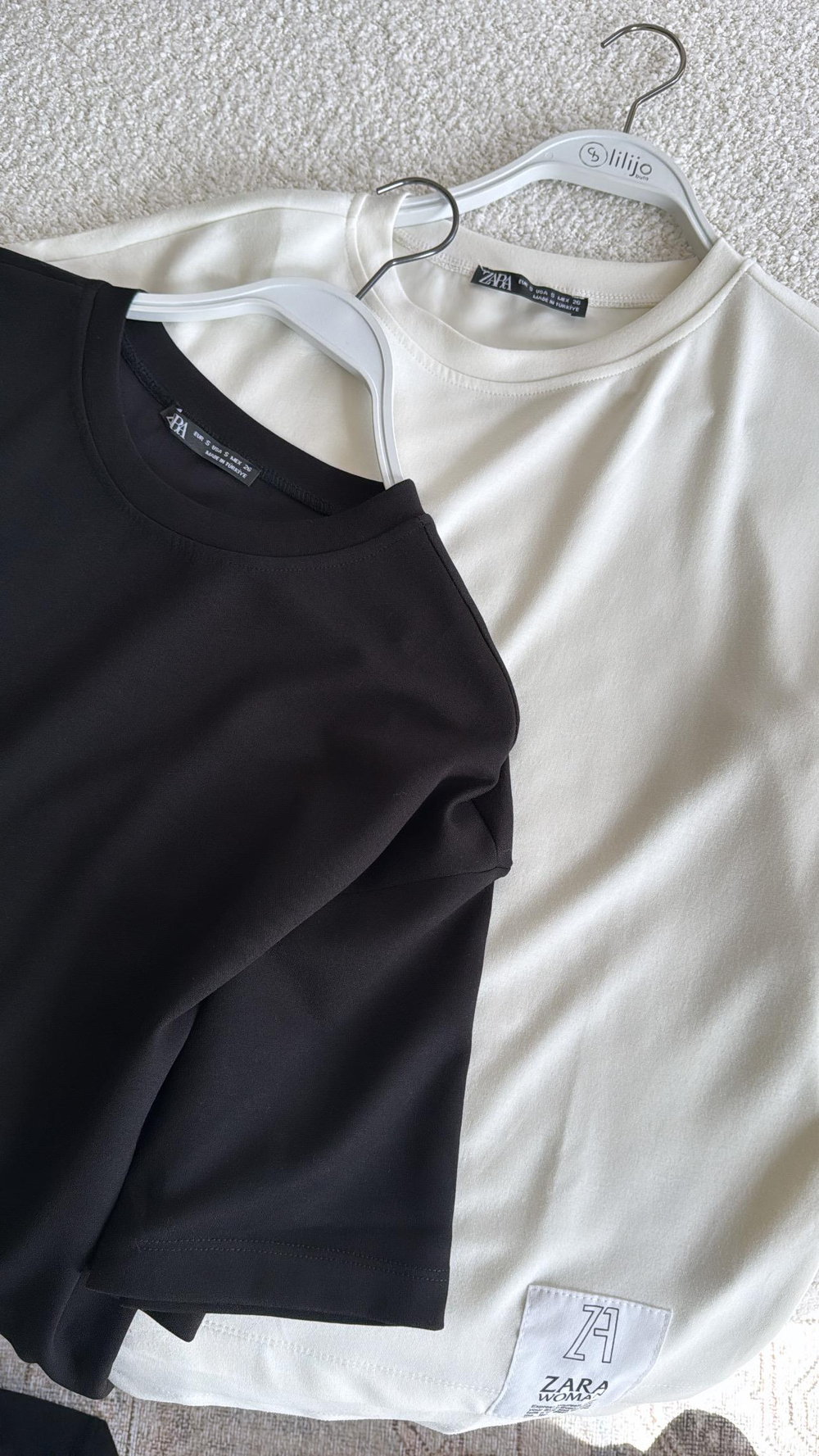 ZR Ekru Kısa Kol Sweatshirt
