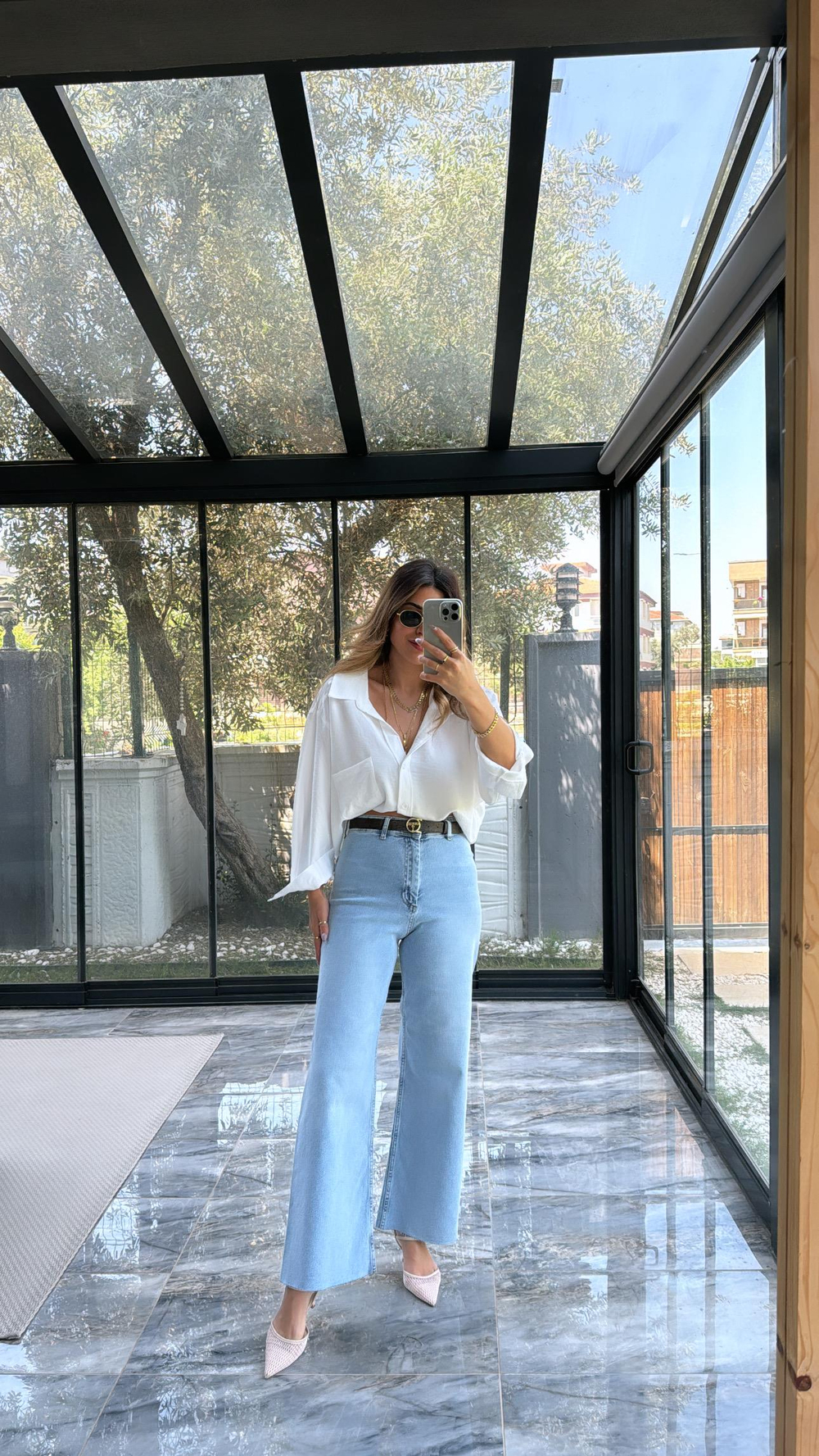 ZR Yüksek Bel Likralı Jean