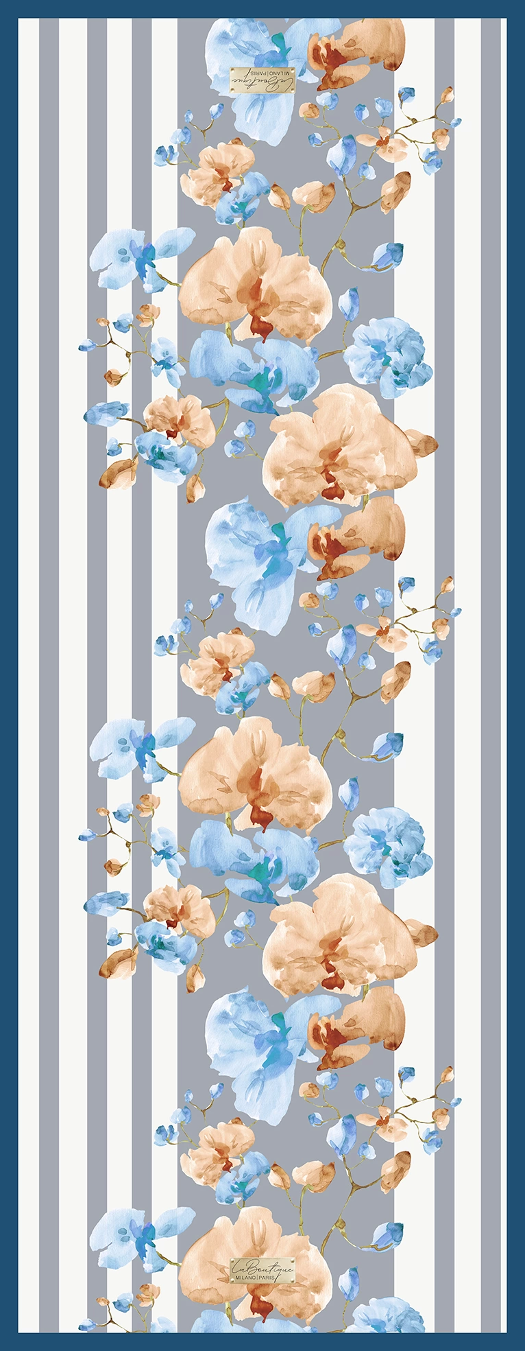 Nostalji Herbal Şal 9117 - 05 - 70x190