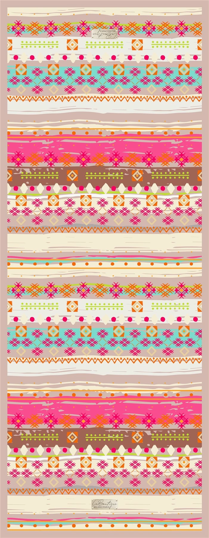 Nostalji Herbal Şal 9955 - 01 - 70x190