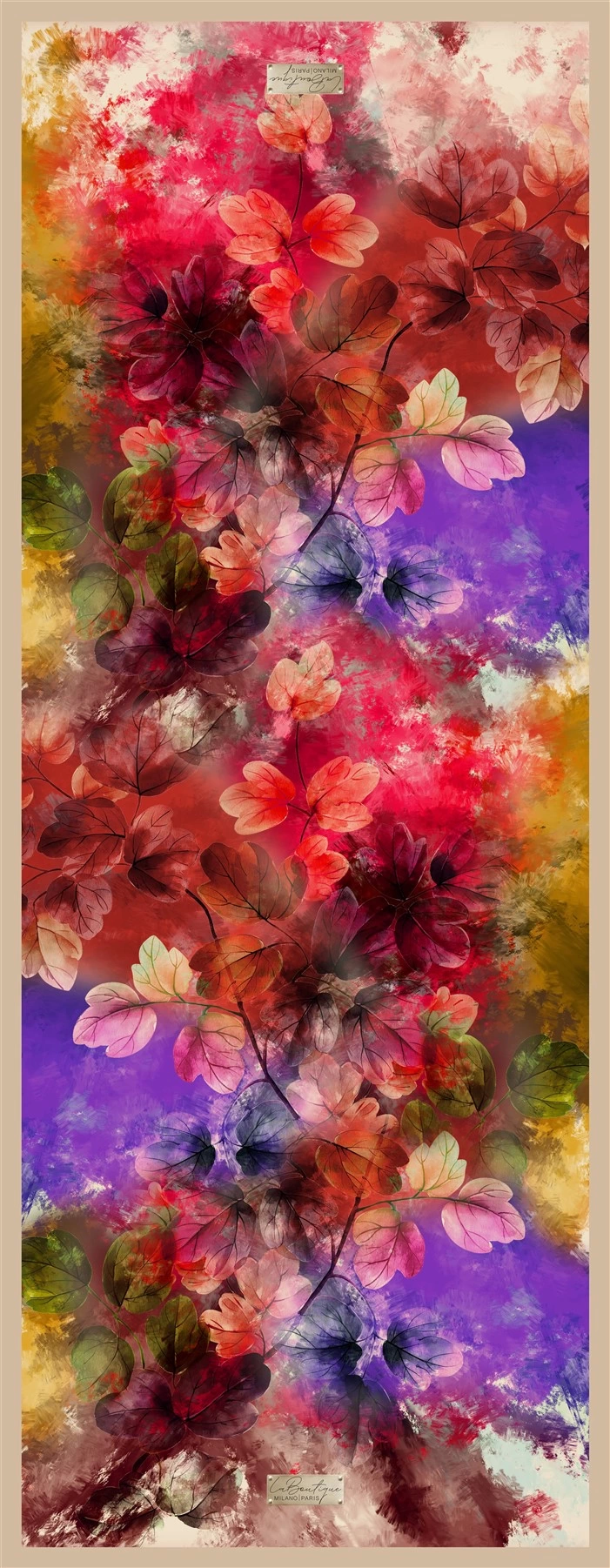Nostalji Herbal Şal 9971 - 01 - 70x190