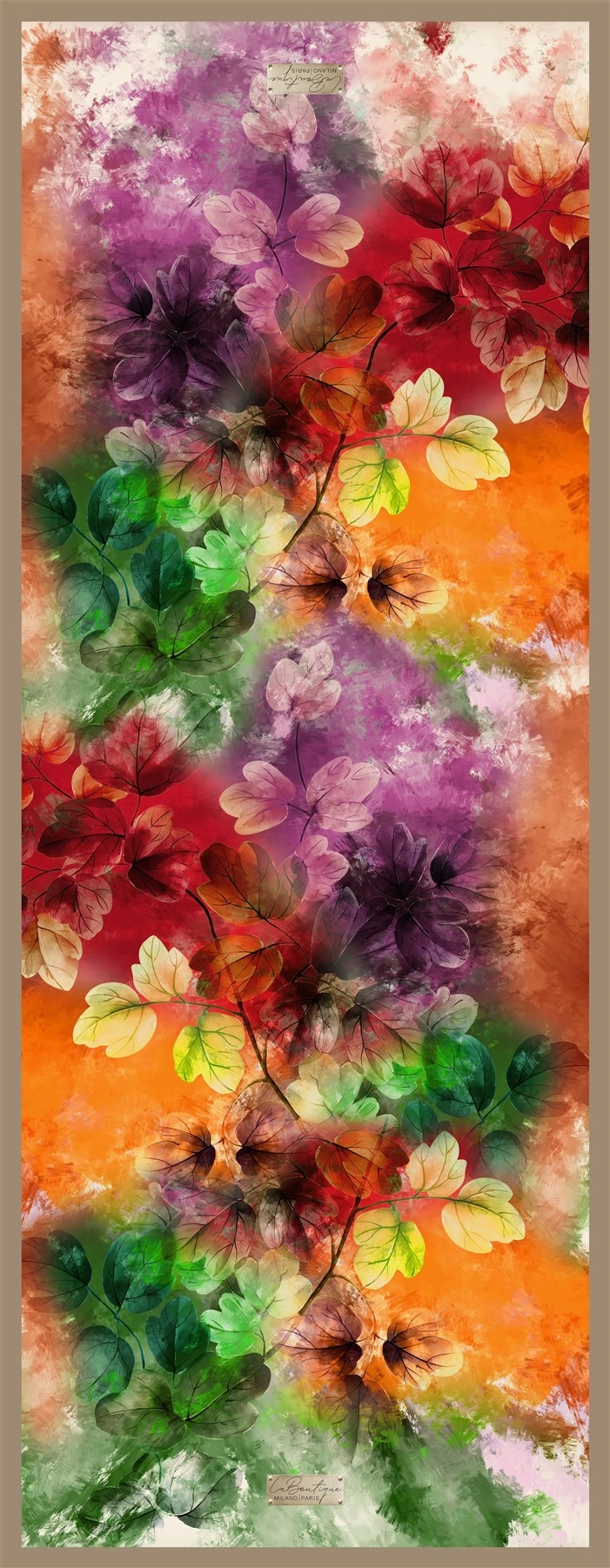 Nostalji Herbal Şal 9971 - 02 - 70x190