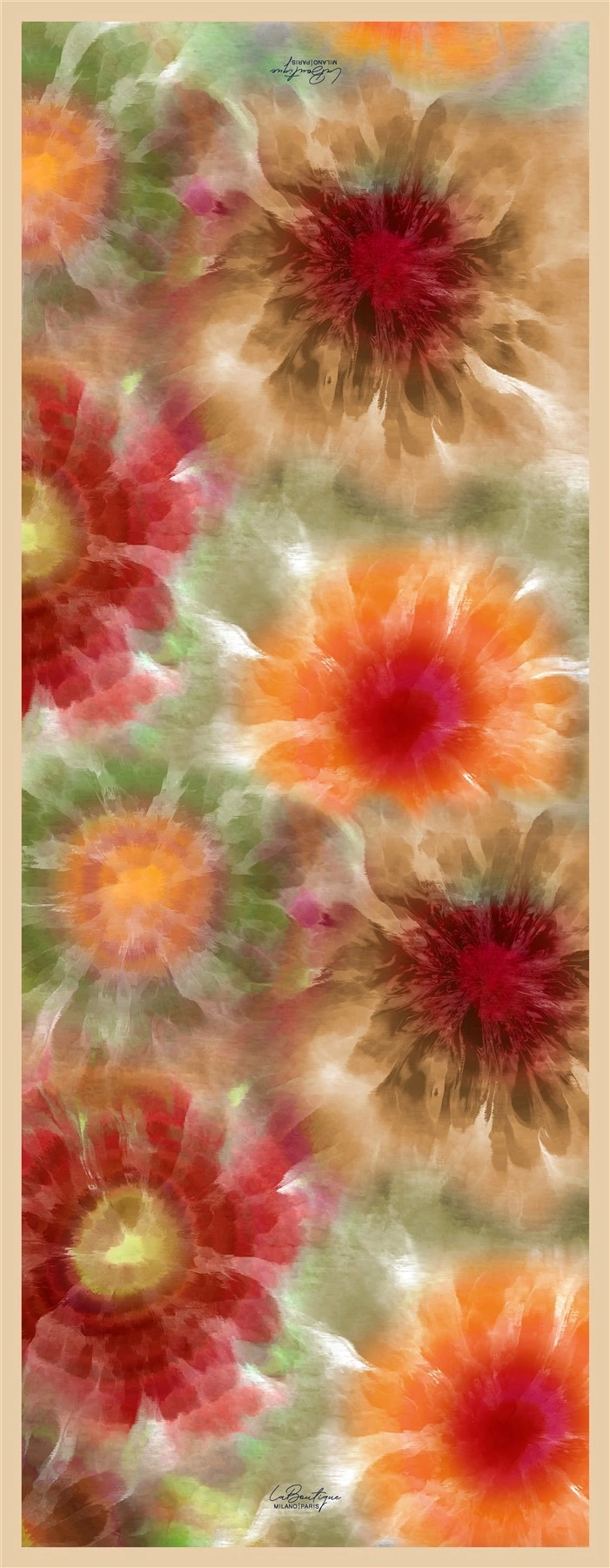 Nostalji Herbal Şal 9973 - 02 - 70x190
