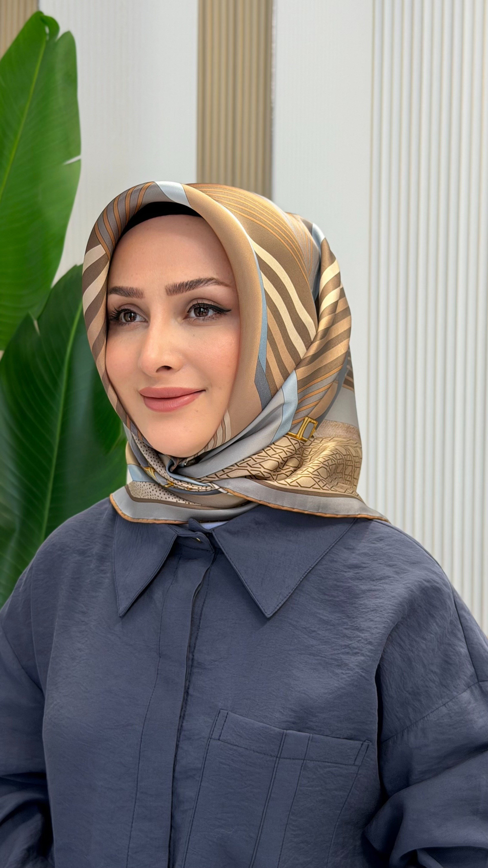 ARMİNE SURA İPEK EŞARP - 9521-03