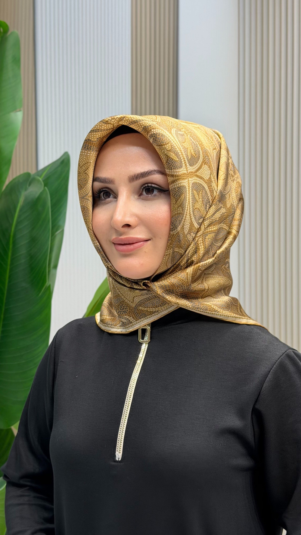 ARMINE SURA İPEK EŞARP - 9540-5