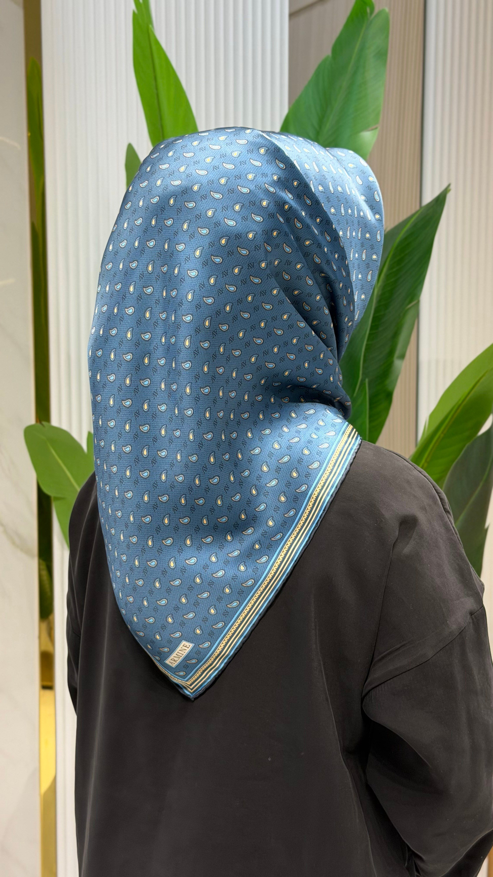 ARMİNE SURA İPEK EŞARP - 9548-80
