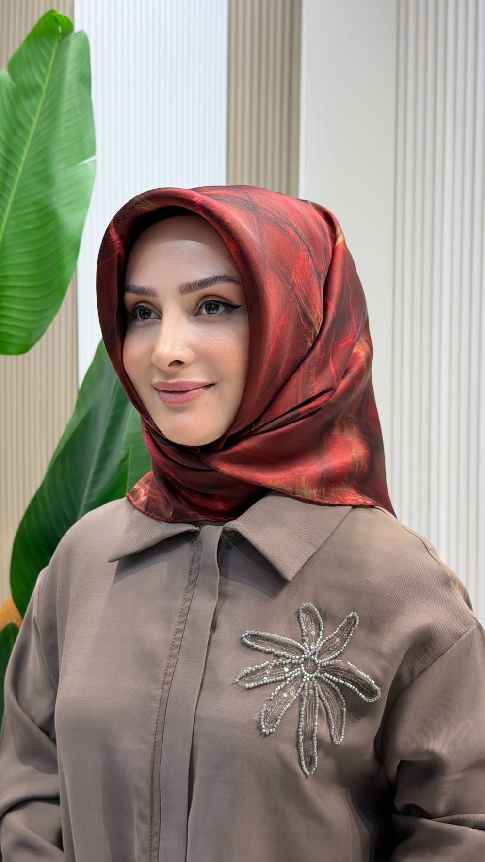 ARMİNE SURA İPEK EŞARP 9602-81