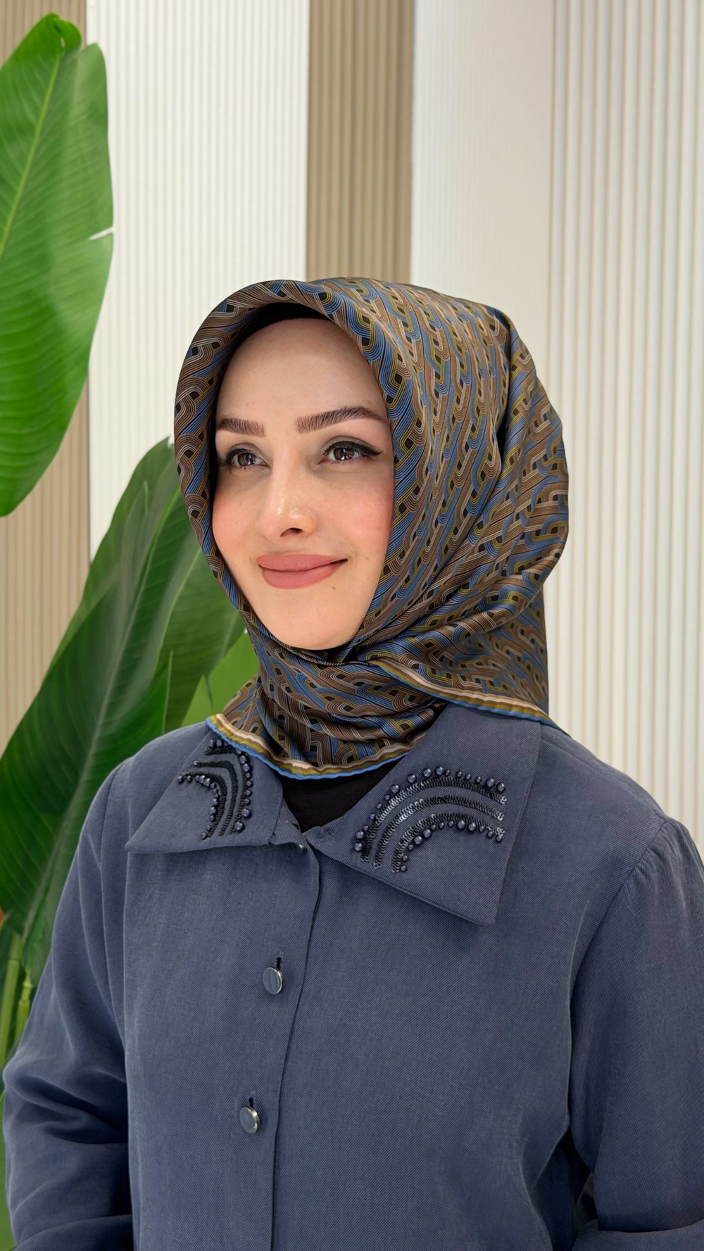 ARMİNE SURA İPEK EŞARP 9604-35