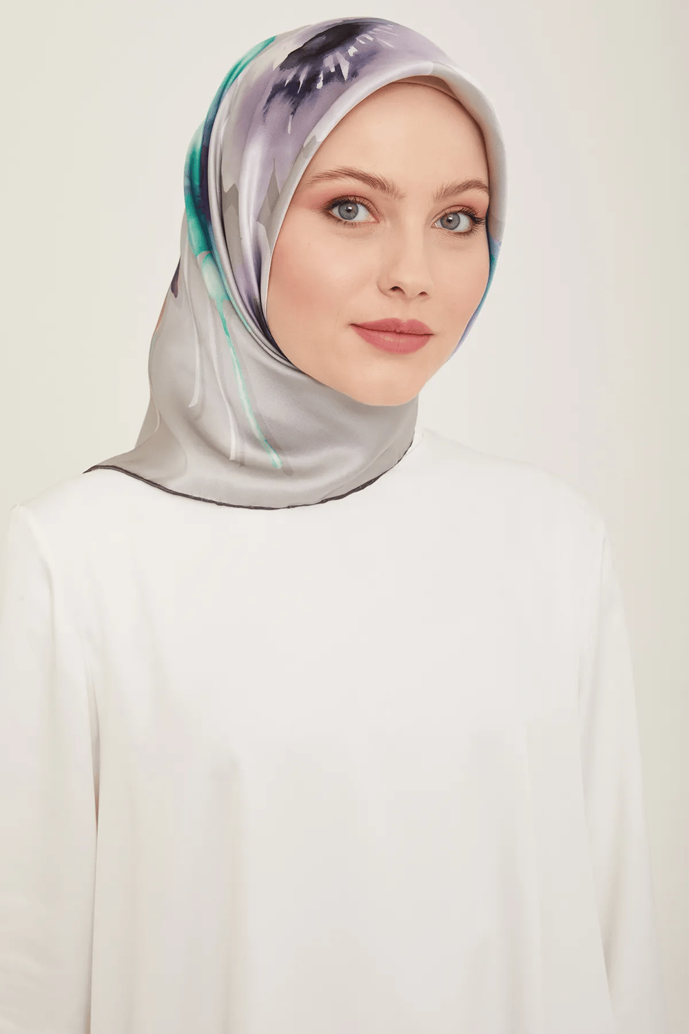 ARMİNE SURA SAF İPEK EŞARP 9105D 