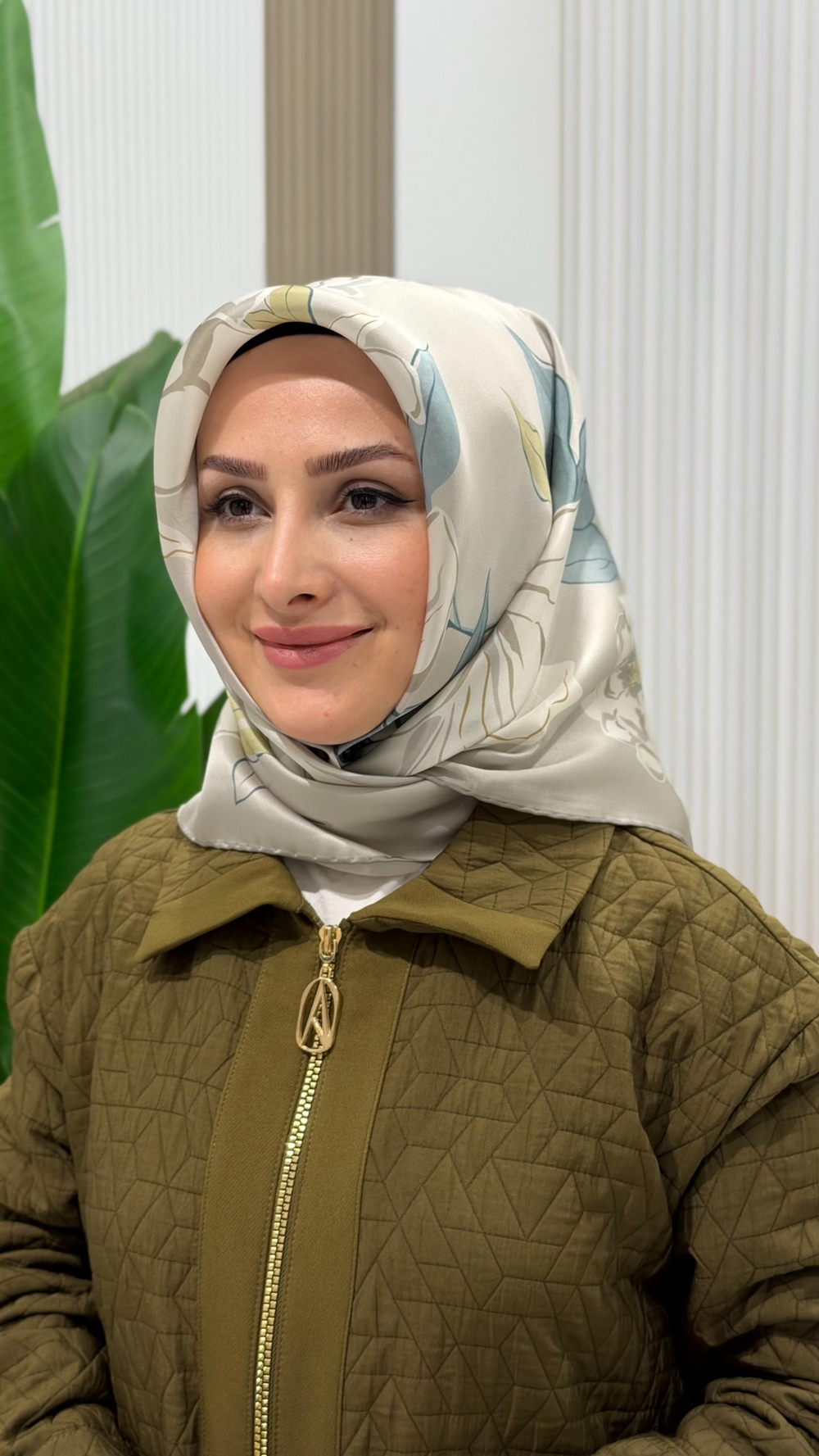 ARMİNE TWILL İPEK EŞARP 9509-5