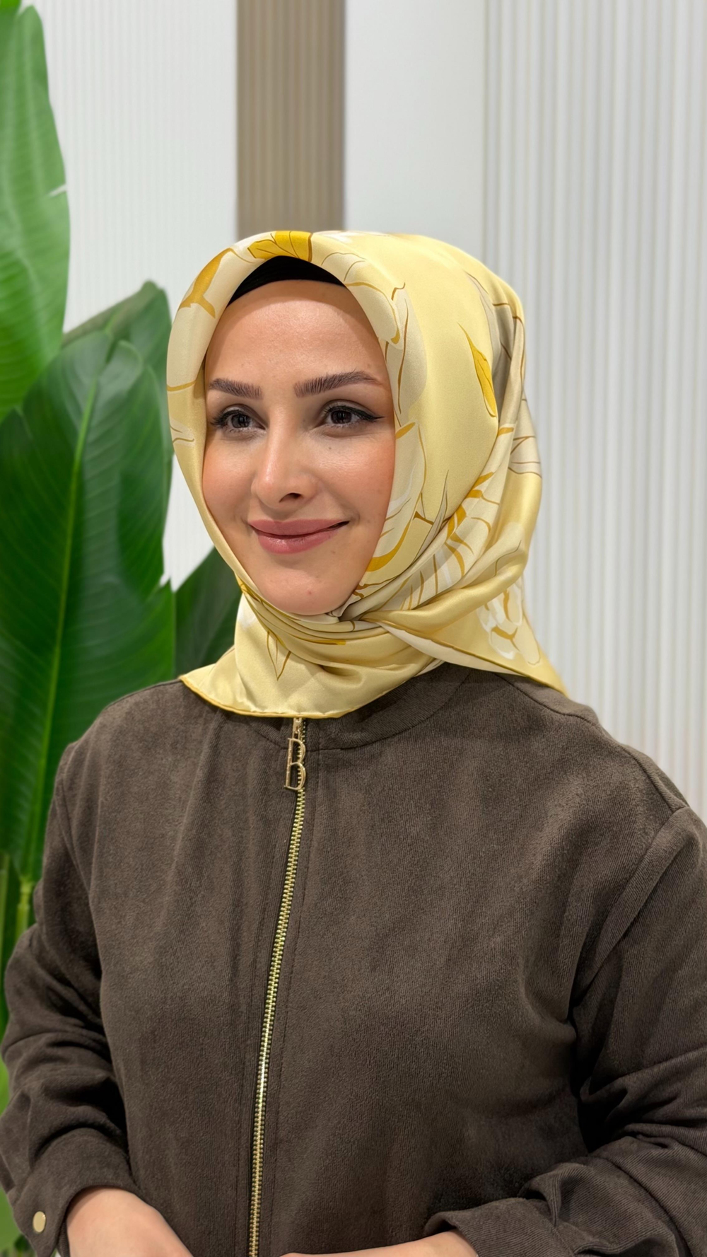ARMİNE TWILL İPEK EŞARP 9509-7