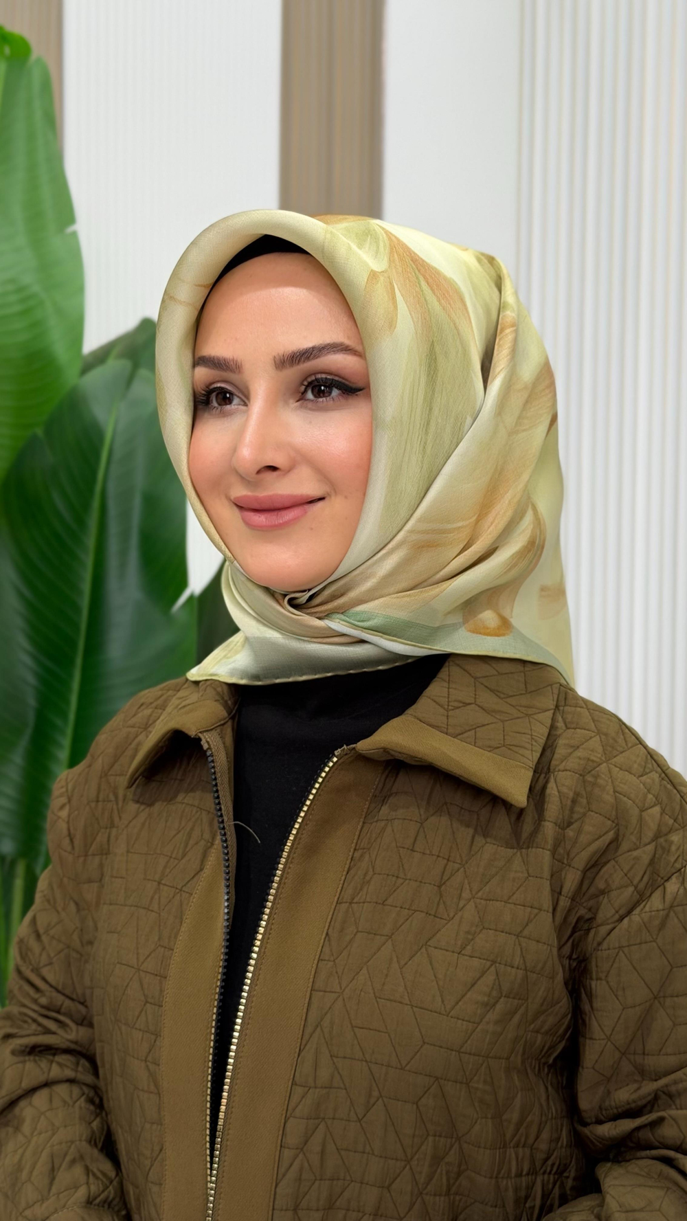 ARMİNE TWILL İPEK EŞARP - 9519-80