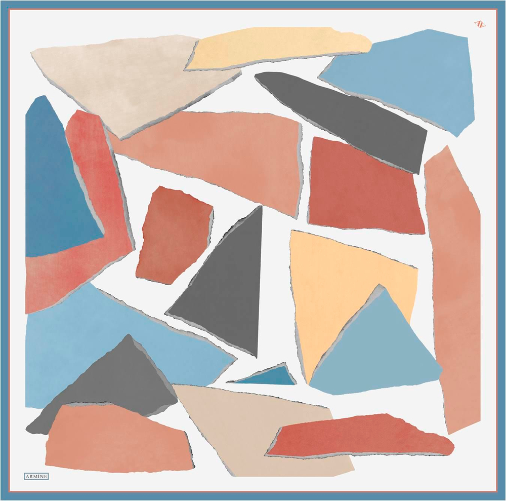 ARMİNE TWILL SAF İPEK EŞARP 9125D 