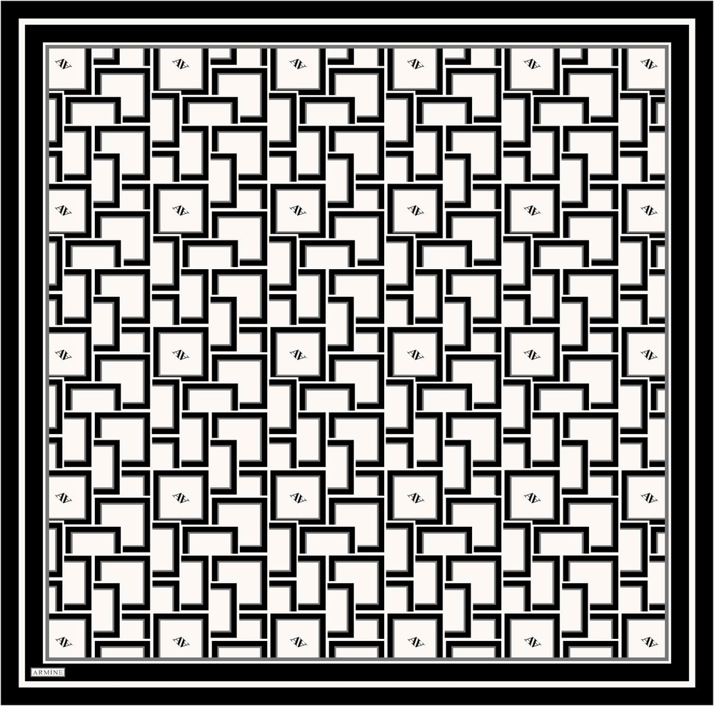 ARMİNE TWILL SAF İPEK EŞARP 9132D 