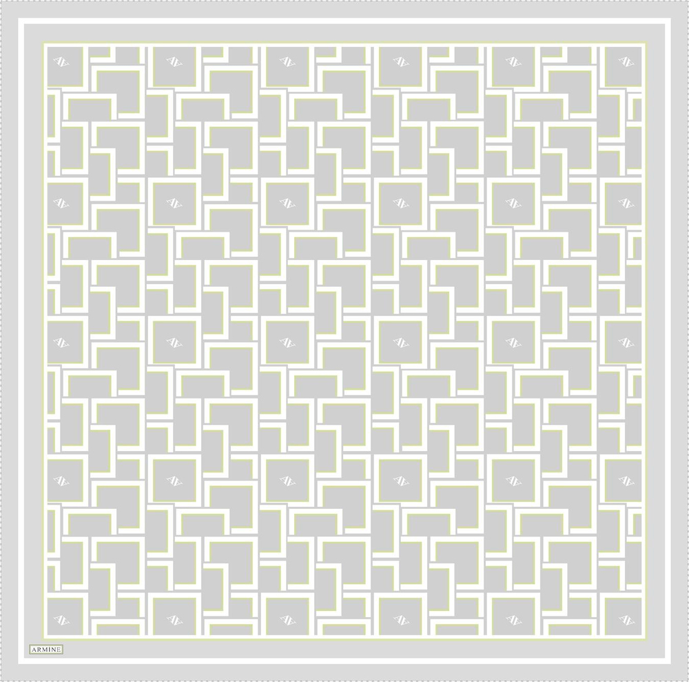 ARMİNE TWILL SAF İPEK EŞARP 9132D 