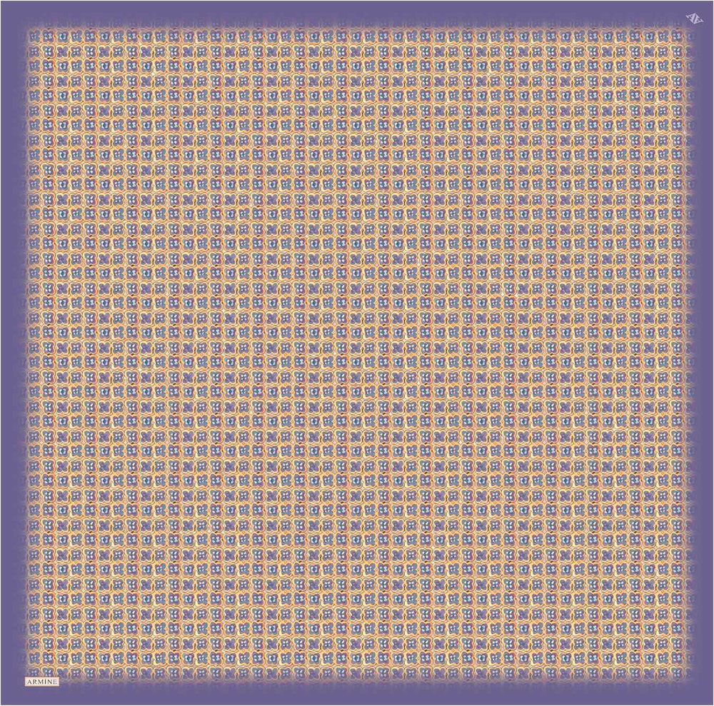 ARMİNE TWILL SAF İPEK EŞARP 9134D 