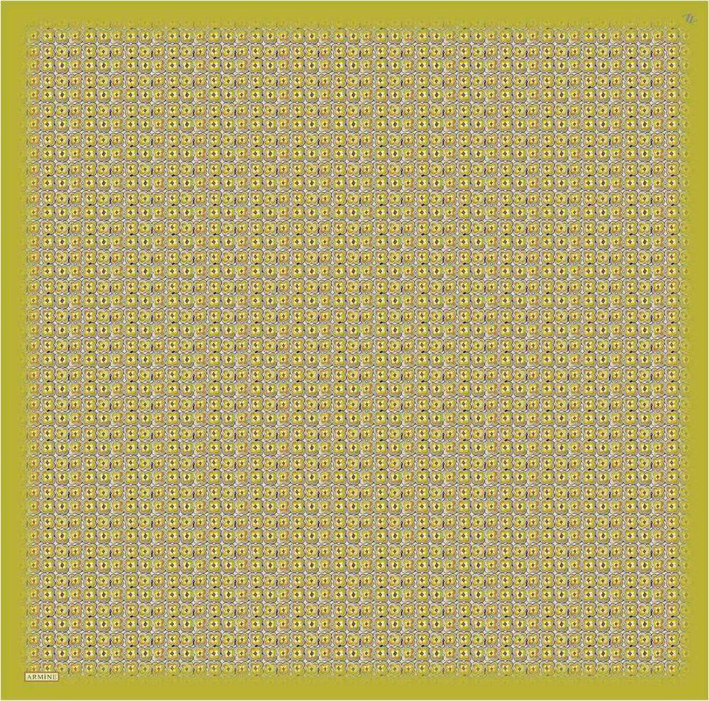 ARMİNE TWILL SAF İPEK EŞARP 9134D 