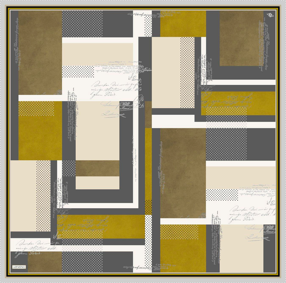 ARMİNE TWILL SAF İPEK EŞARP 9138D 