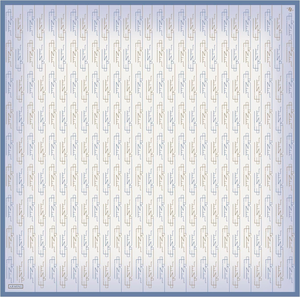 ARMİNE TWILL SAF İPEK EŞARP 9142D 