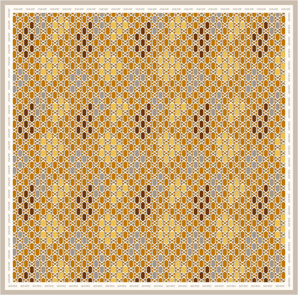 ARMİNE TWILL SAF İPEK EŞARP 9144D 