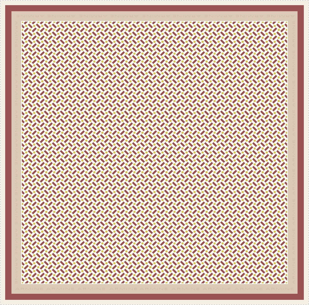ARMİNE TWILL SAF İPEK EŞARP 9151D 