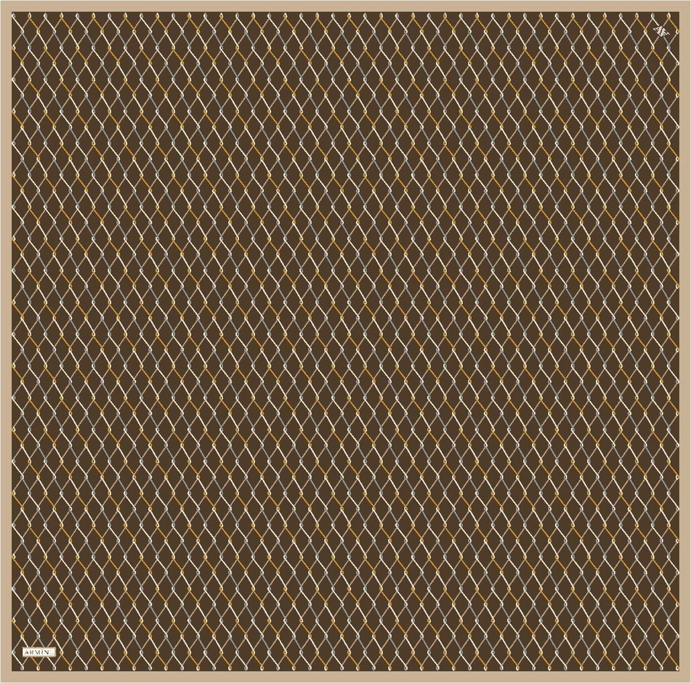 ARMİNE TWILL SAF İPEK EŞARP 9152D 