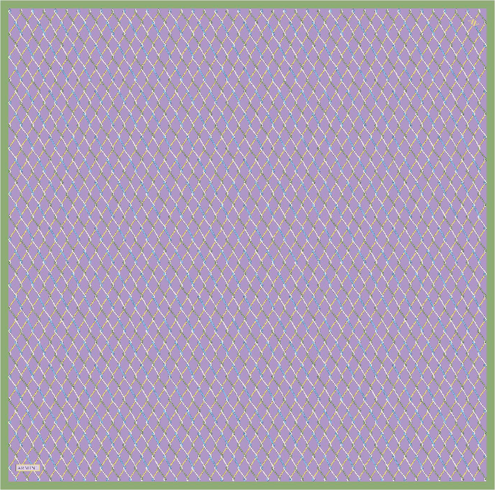 ARMİNE TWILL SAF İPEK EŞARP 9152D 