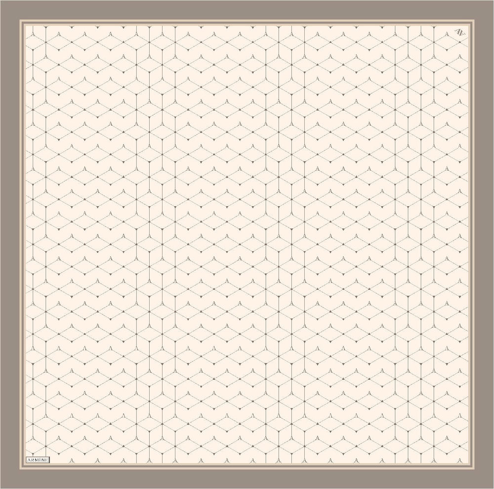 ARMİNE TWILL SAF İPEK EŞARP 9166D 