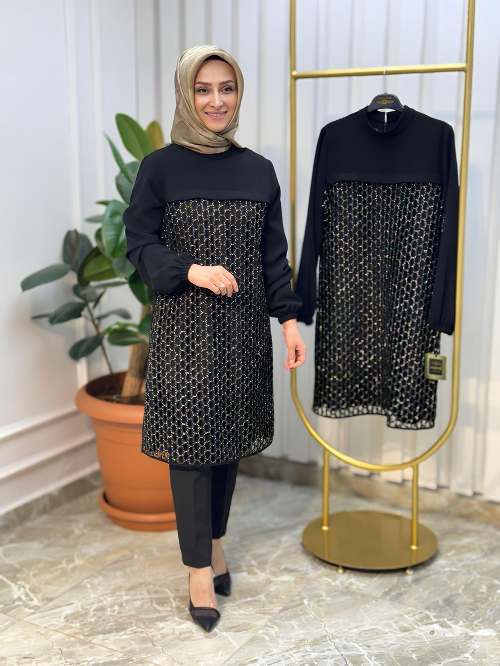 HAYA PETEKLİ TUNİK 1551