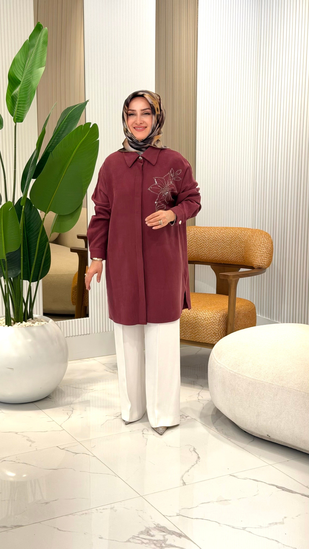KADO TAŞLI GÖMLEK MÜRDÜM- 268200